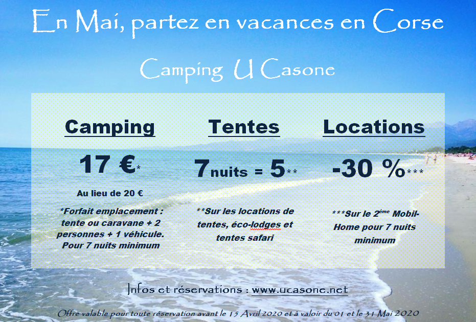 promozione Maggio 